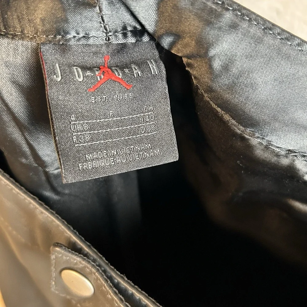 CACTUS JACK Leather Pants Women's Size 4 Flair Travis Scott X Nike Air Jordan